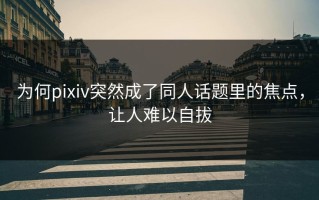 为何pixiv突然成了同人话题里的焦点，让人难以自拔