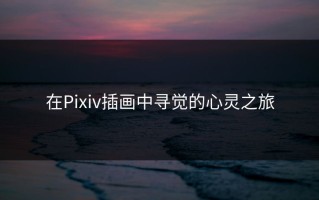 在Pixiv插画中寻觉的心灵之旅