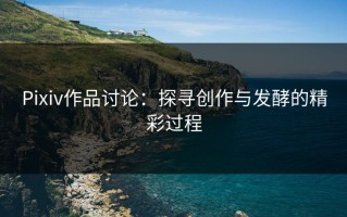 Pixiv作品讨论：探寻创作与发酵的精彩过程