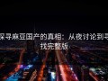 探寻麻豆国产的真相：从夜讨论到寻找完整版