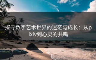 探寻数字艺术世界的迷茫与成长：从pixiv到心灵的共鸣